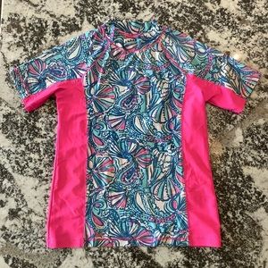 Lilly Pulitzer for Target Girls XL Rash Guard
